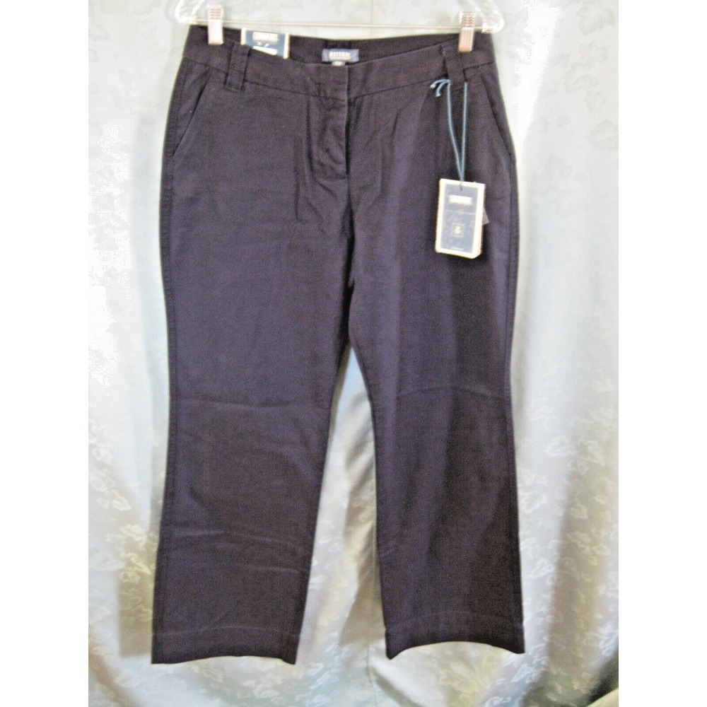 Sarah Jessica Parker Bitten Size 10 Low Rise Trousers Chino Pants NWT